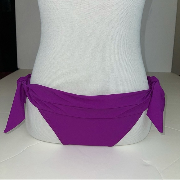 KORAL Swim Bikini Set Bandeau Top Tie Bottoms S/M - Picture 12 of 17